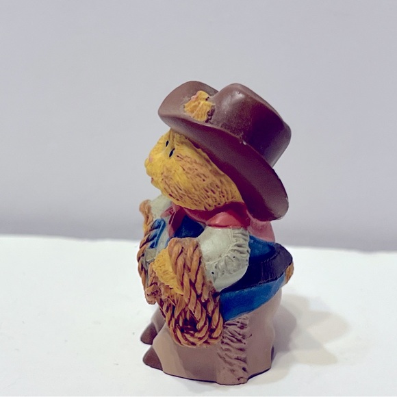 Hallmark Merry  Miniatures Cowboy Kitties With Horse Small Pet Figurine Set - Picture 13 of 16